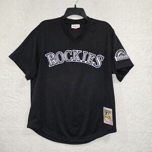 Genuine Mitchell & Ness Colorado Rockies #3 Dale Murphy Baseball Jersey Large L